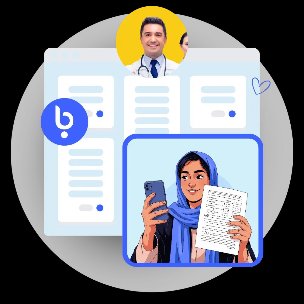 تفسیر آزمایش آنلاین با هوش مصنوعی باسینا