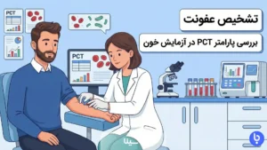pct در آزمایش خون